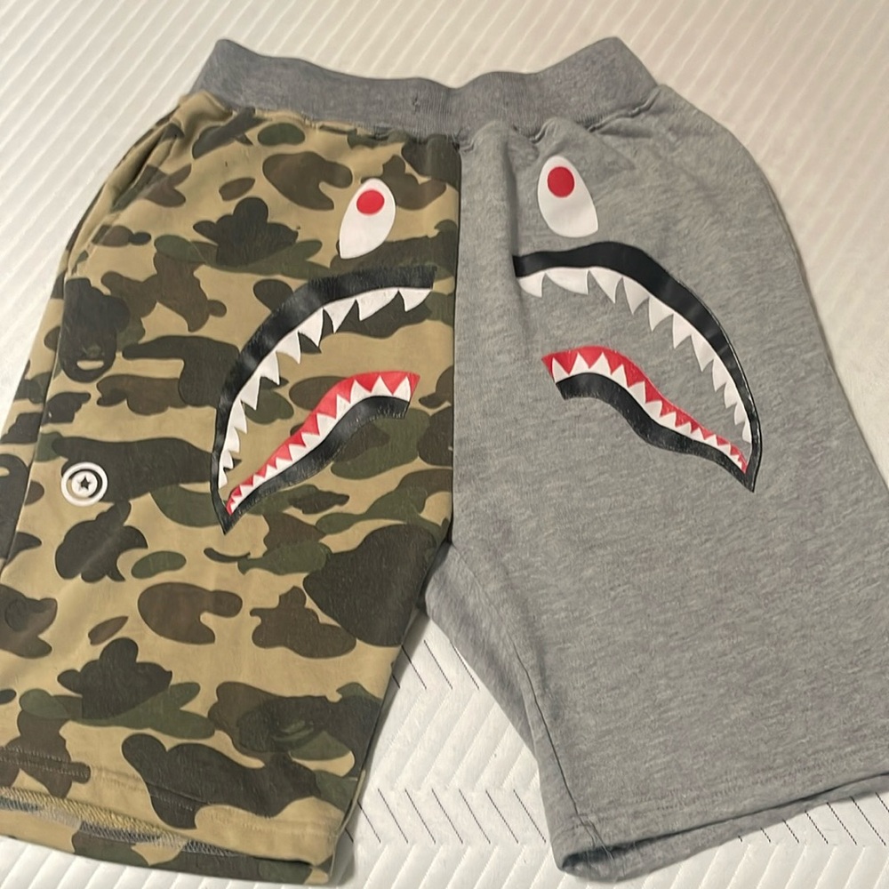 A bathing ape shorts
